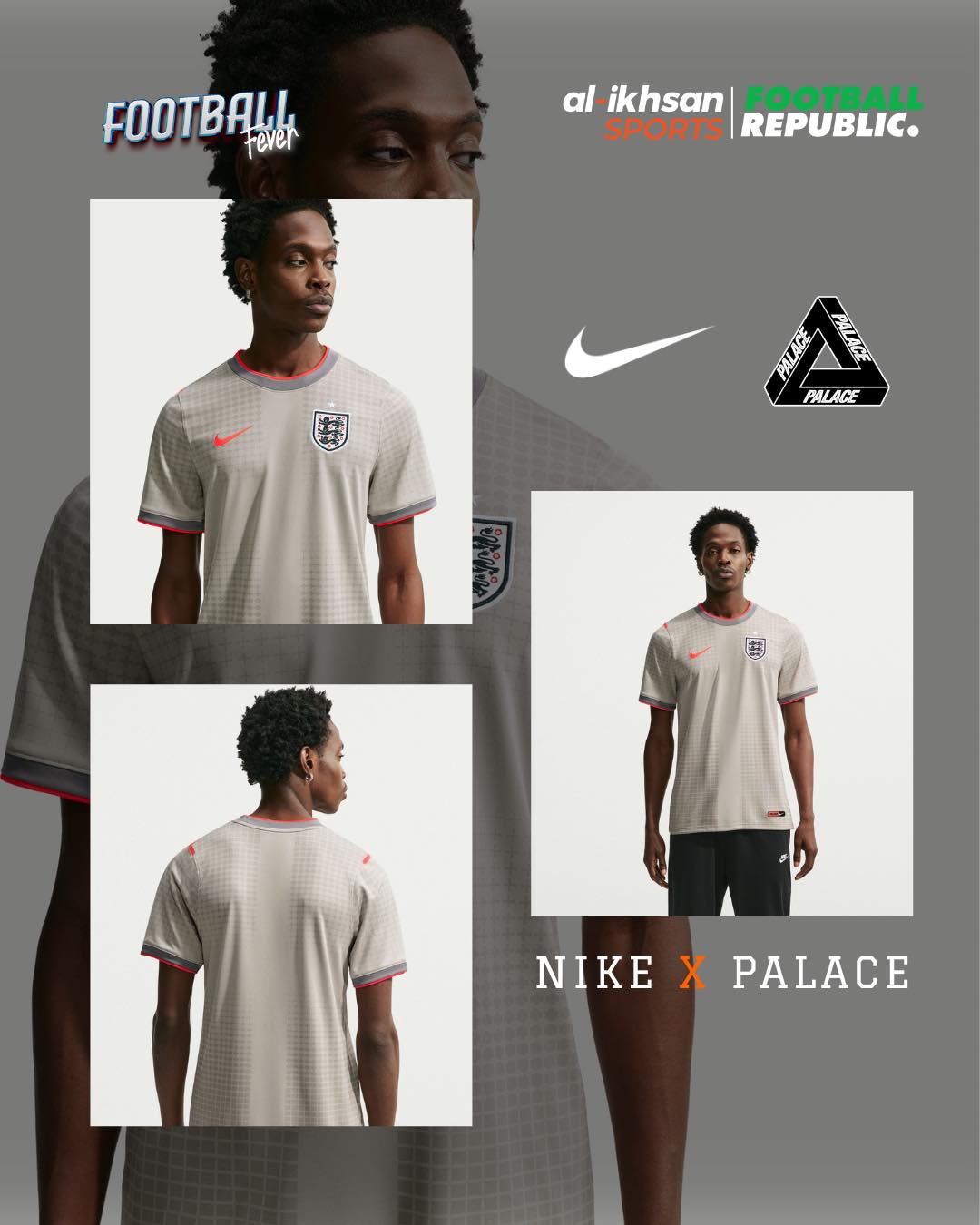 FOOTBALL FEVER EXCLUSIVE ⚽️ Nike x Palace has arrived