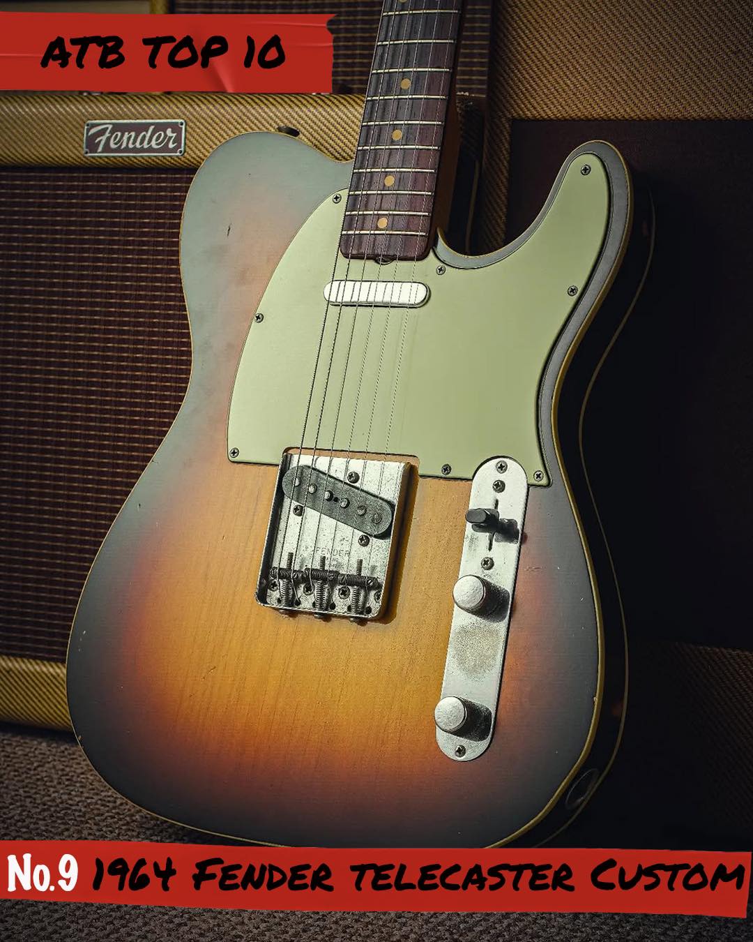 JOHN FRUSCIANTE'S 1960 FENDER TELECASTER SUNBURST CUSTOM One of