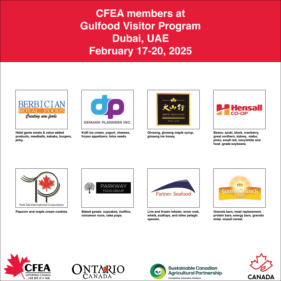 Canadian Food Exporters Association | Port Perry ON
