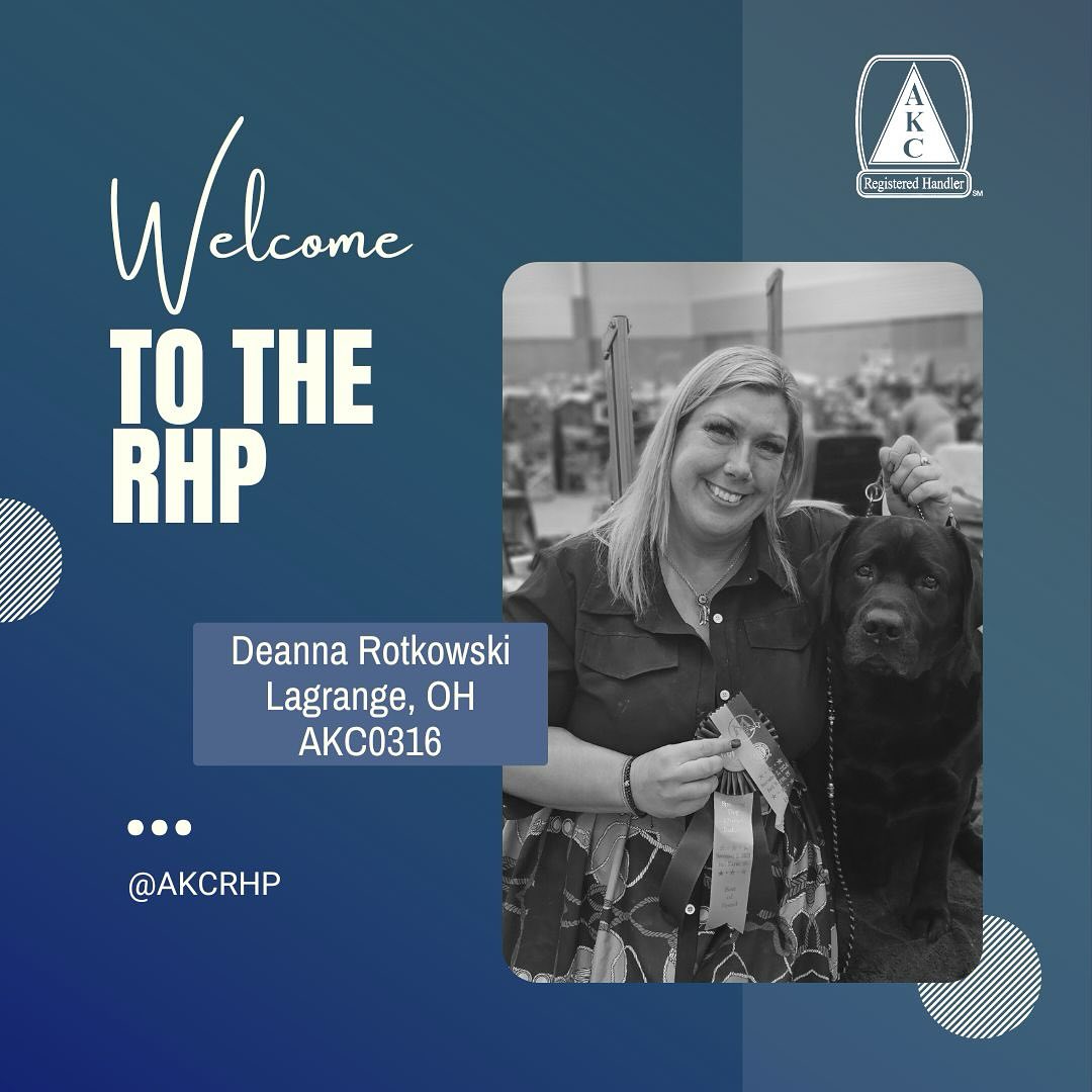 AKC - 🐾 Meet the newest member of our program! ⭐️ We are thrilled to ...