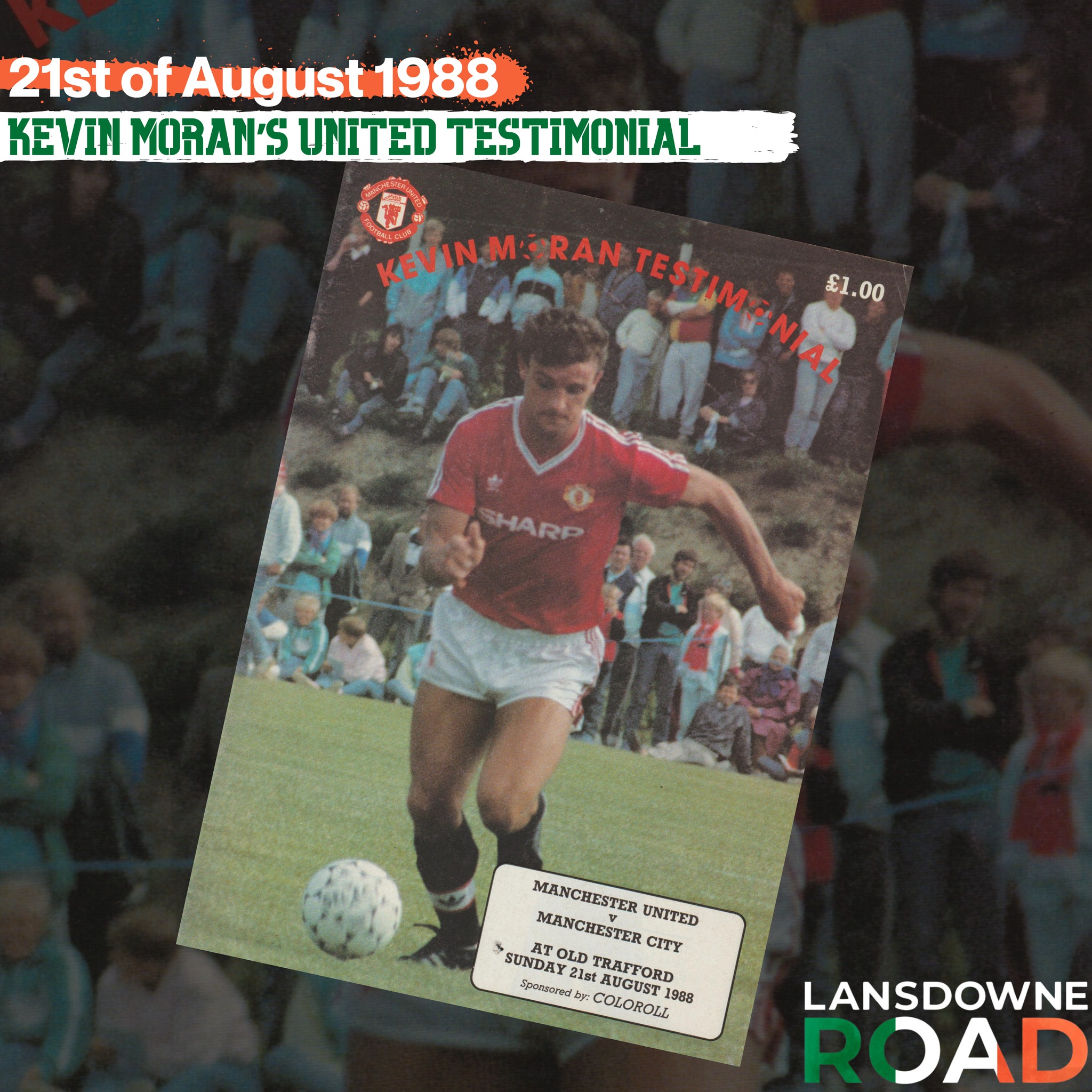 On This Day in 1979, former Dublin footballer Kevin Moran made his 