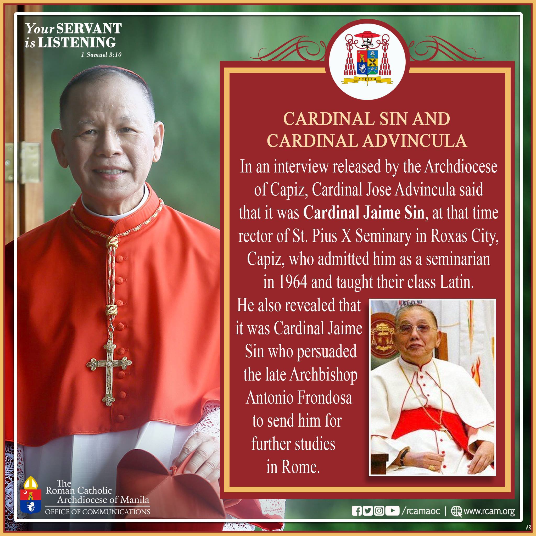 CARDINAL SIN AND CARDINAL... - Spi-Talk by Sis Leonor Rosales | Facebook