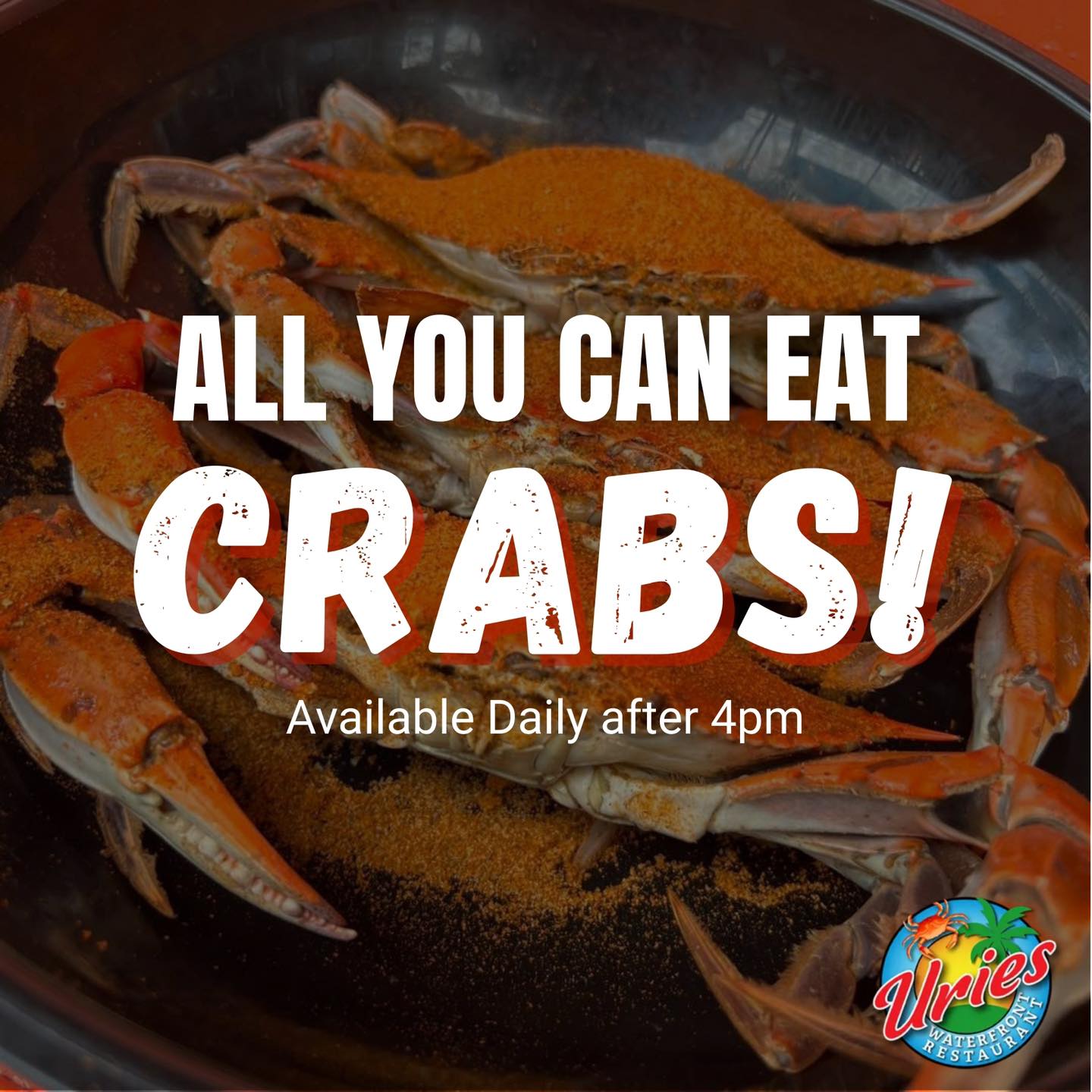 Greater - All you can eat CRABS are back this Summer at Urie's ...