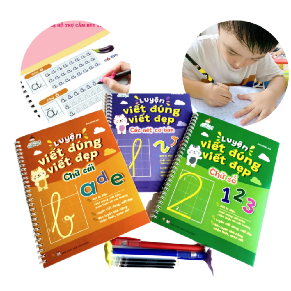 Bộ Vở Luyện Viết Đúng, Viết Đẹp