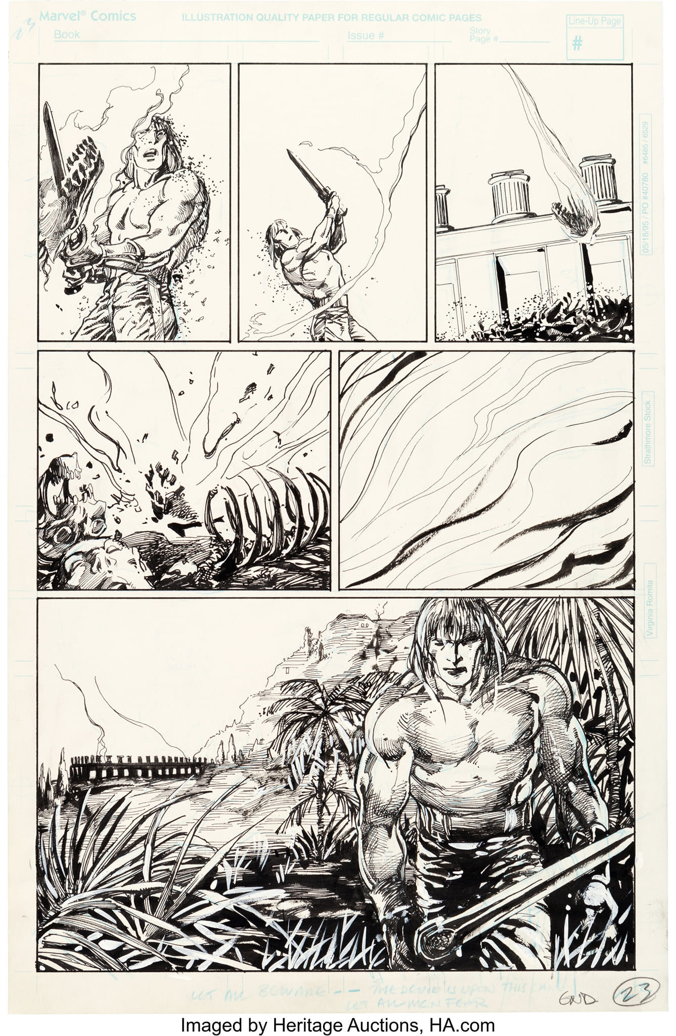 Fun fact: one collector owns Conan vs rune in its entirety! You