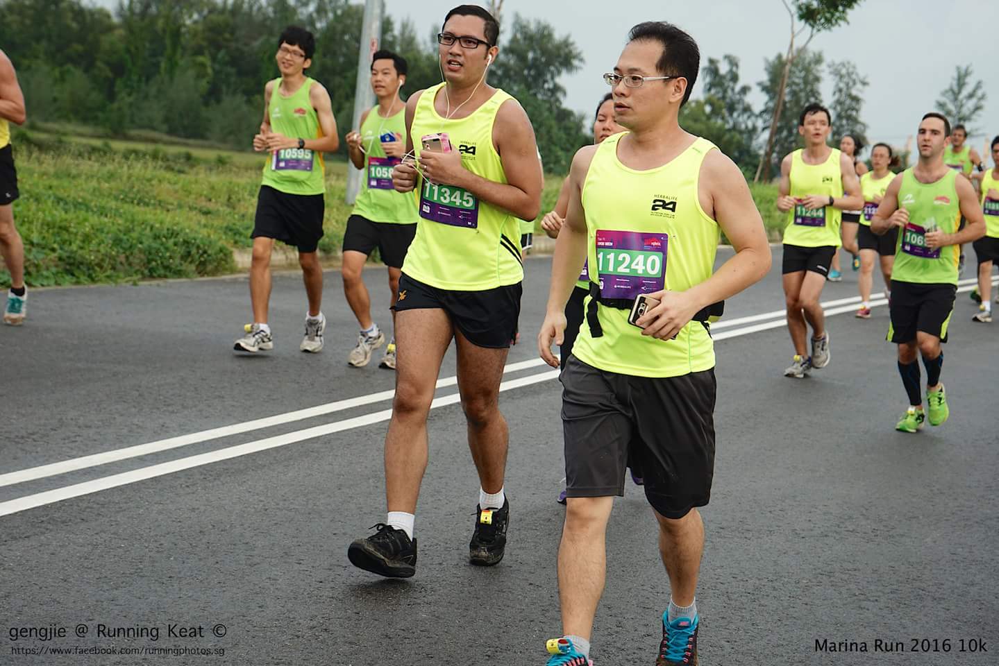 #MarinaRun2016 caught on candid camera. Anyway, it was fun running with ...
