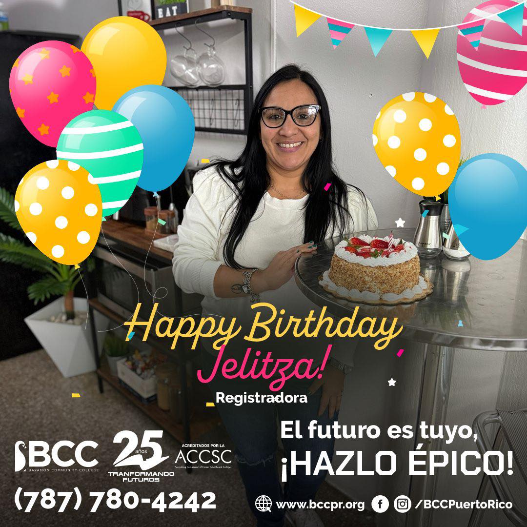 Ayer 19 de enero cumplió... - Bayamon Community College | Facebook