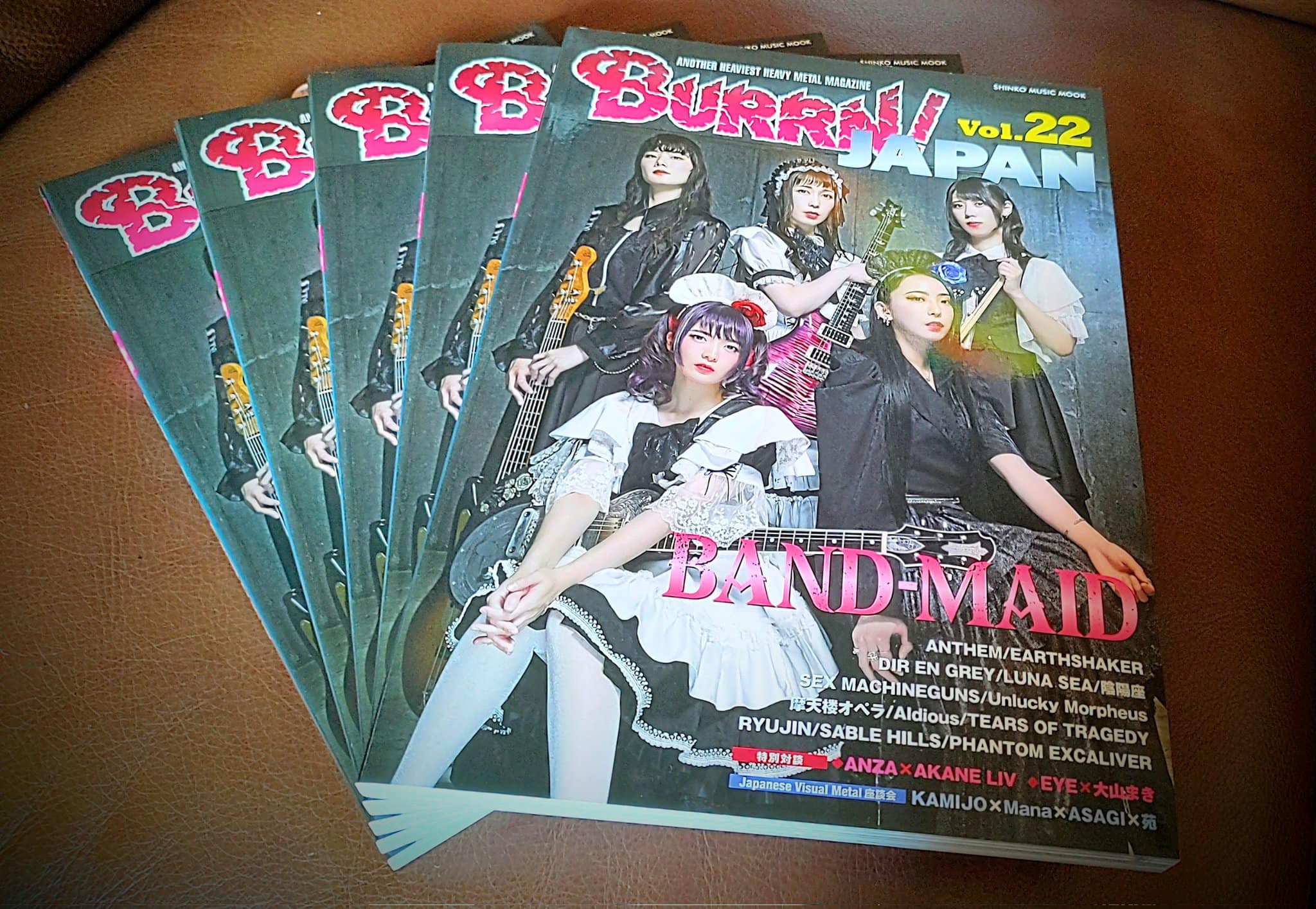 Collecting band-maid trading cards