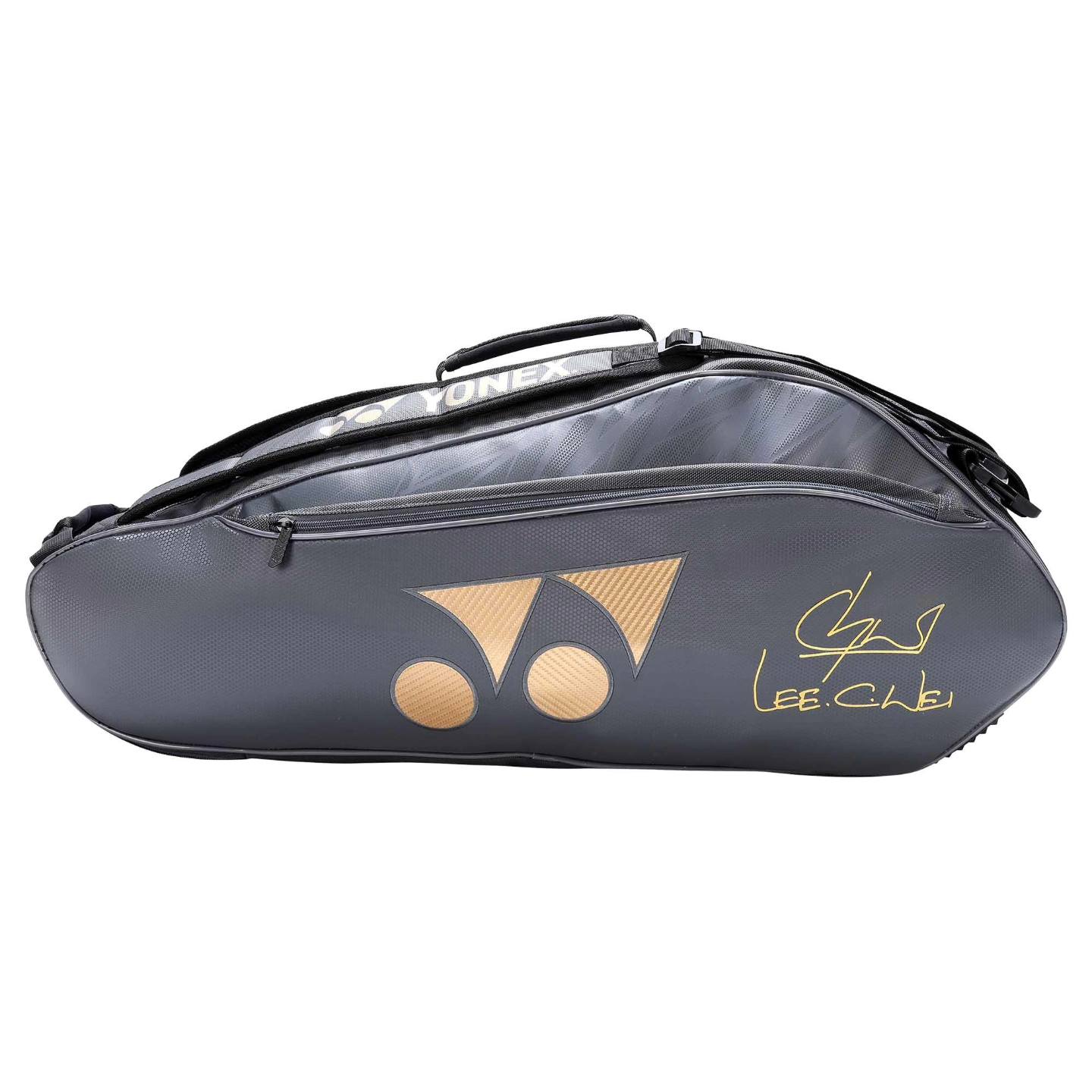 YONEX ヨネックスラケットバッグLee Chong Wei サイン入り現状品 YONEX