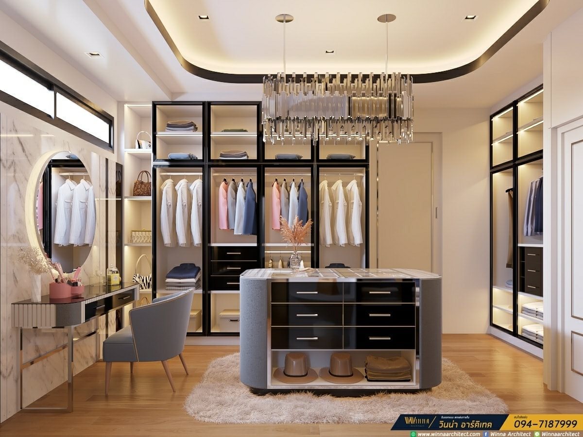 Winna Architect รับสร้างบ้าน ออกแบบตกแต่งภายในบ้านหรู