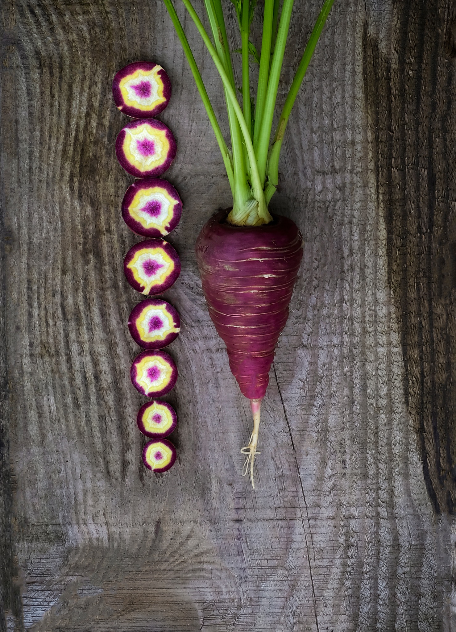 Gniff carrot 🥕 the glorious and flavorful heirloom from