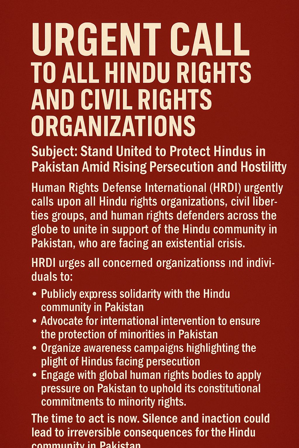 Human Rights Defense International