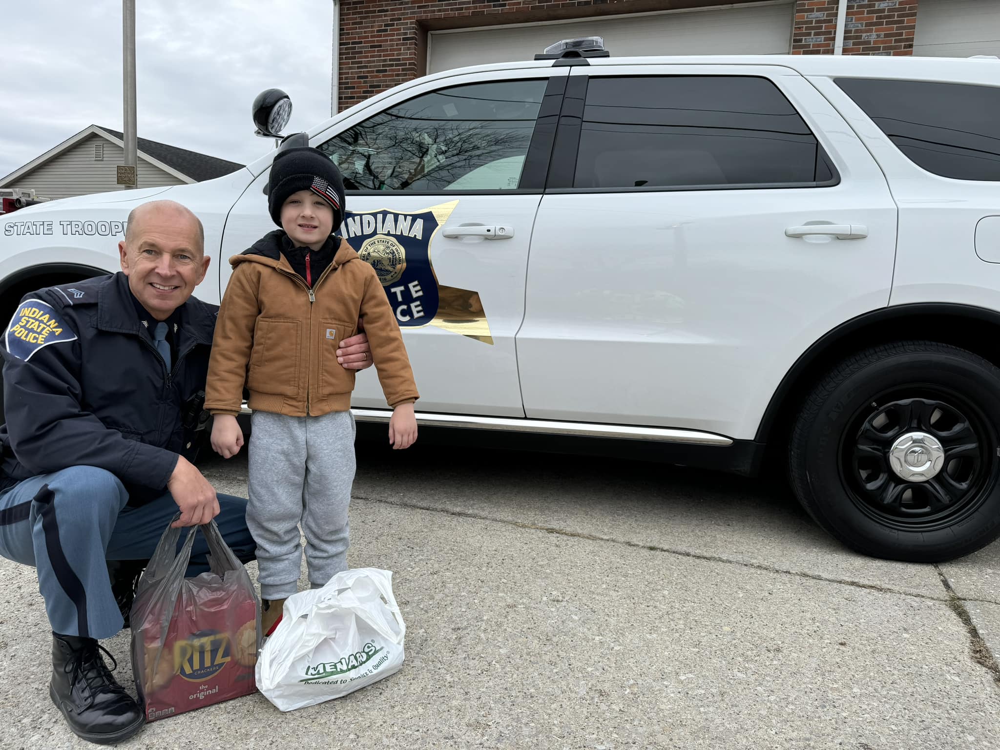 Sgt. - Jeremy and his son, Grayson, donated deer salami and crackers ...
