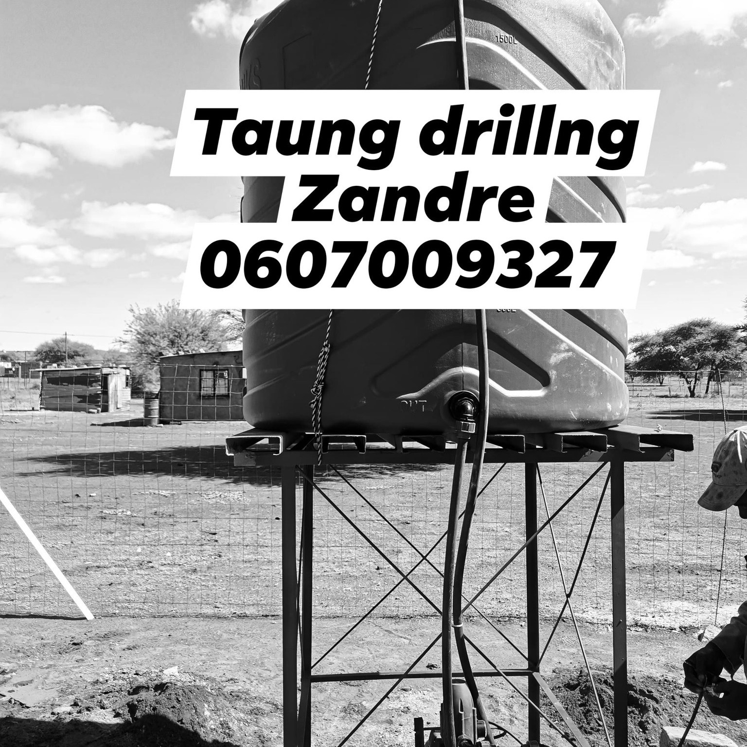 Taung water drilling | Greater Taung