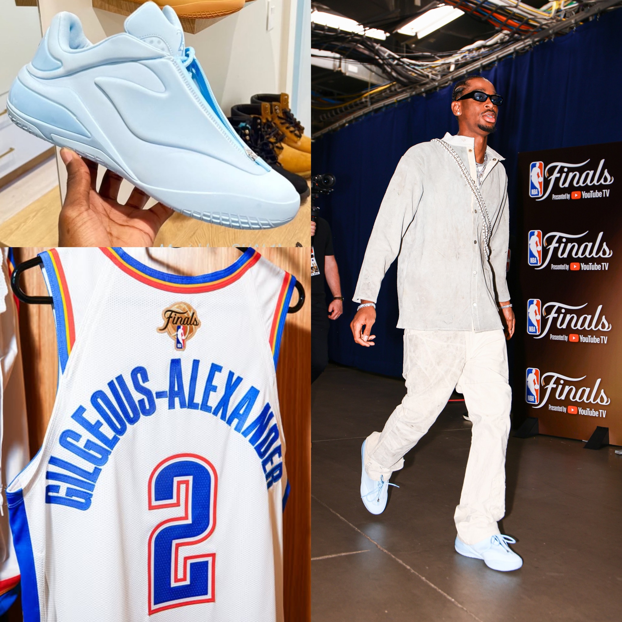 Shai Gilgeous-Alexander rocking the Converse SHAI 001 