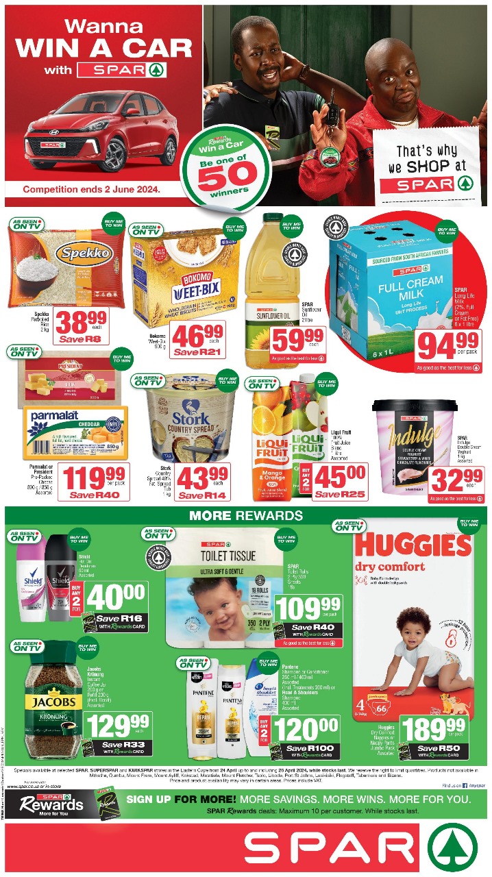 SPAR Nqamakhwe - 🛒 Spekko Parboiled Rice 2 kg @ R38.99... | Facebook