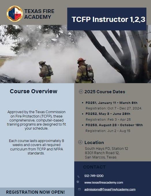 Texas Fire Academy added a new photo. - Texas Fire Academy