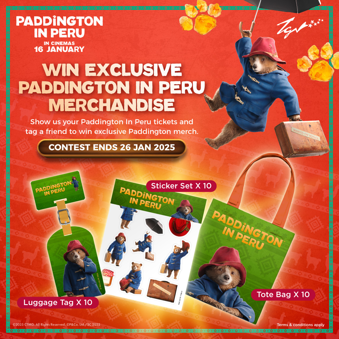 TGV Cinemas - 🐻 Calling all #Paddington fans! Embark on a...