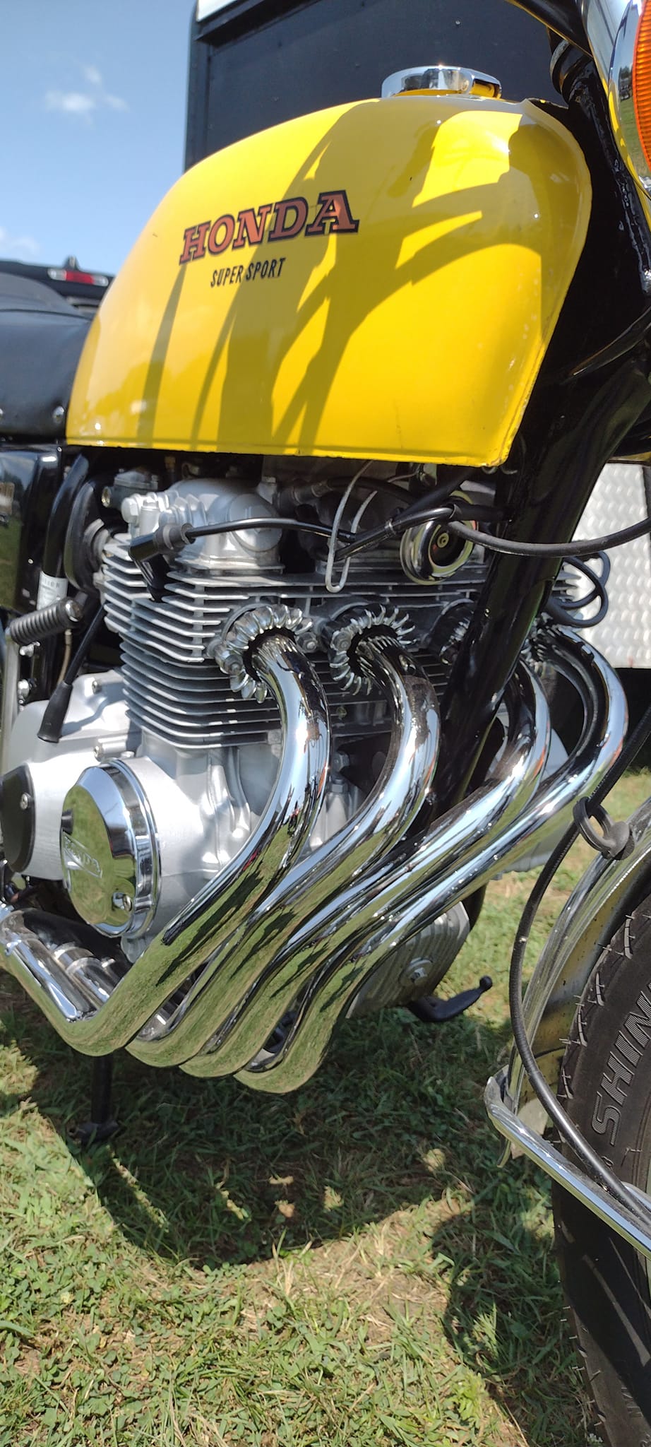 Honda CB400F at AMCA national meet