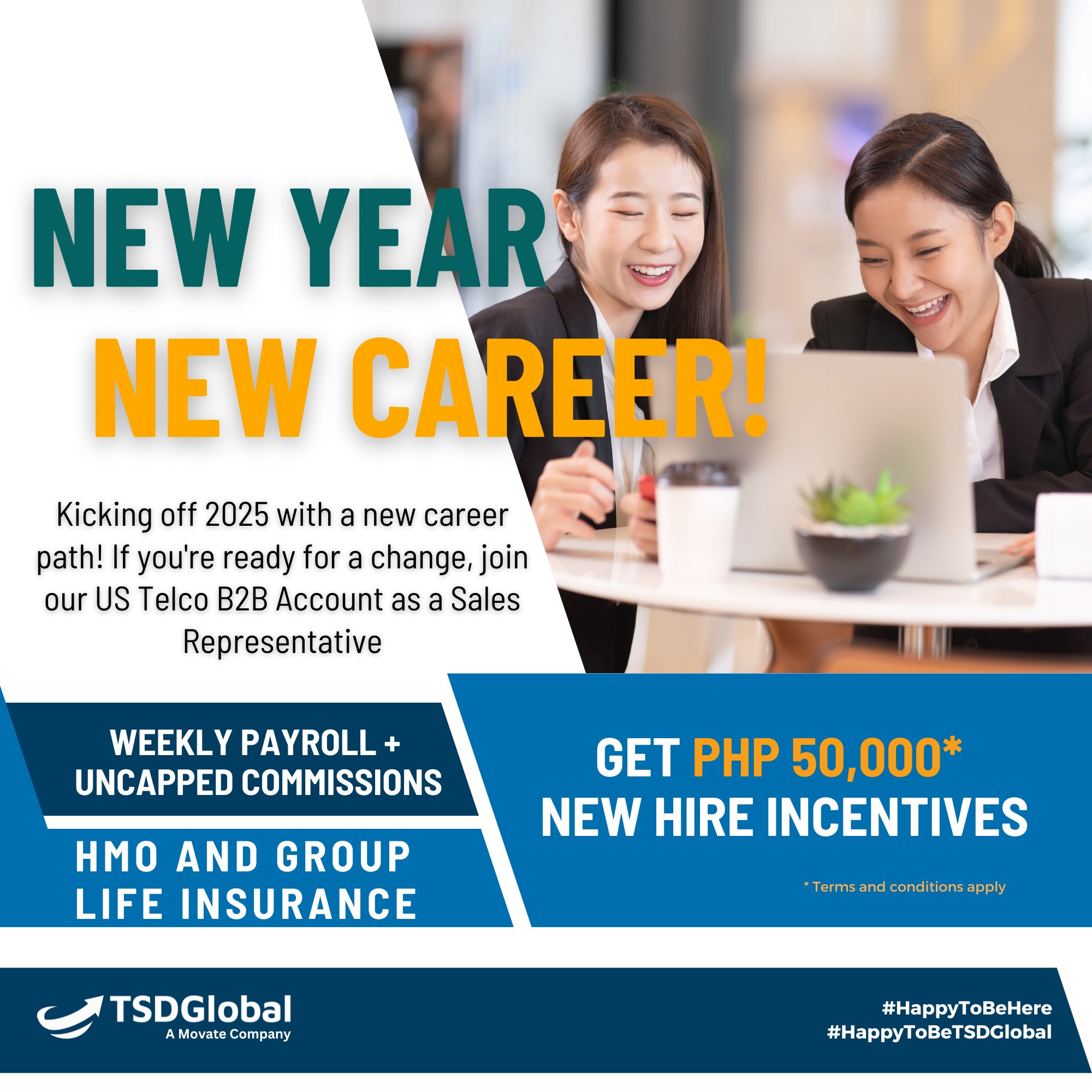 Movate - 🎉 New Year, New Career! 🚀 Kicking off 2025 with a new career ...