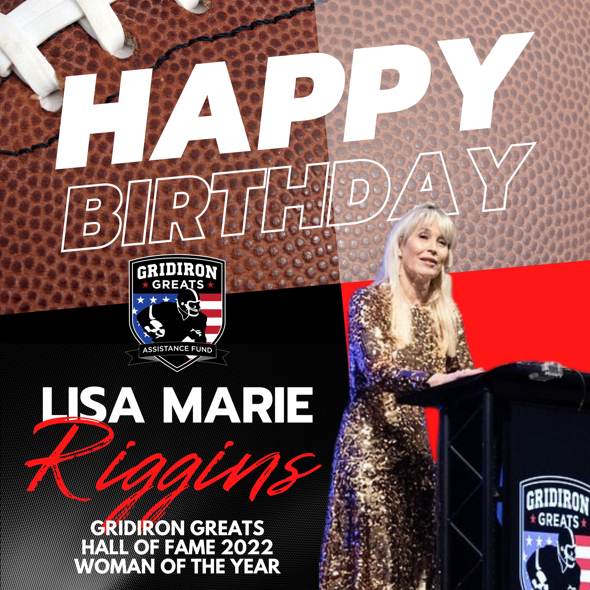 Sending birthday wishes... - Gridiron Greats Assistance Fund | Facebook