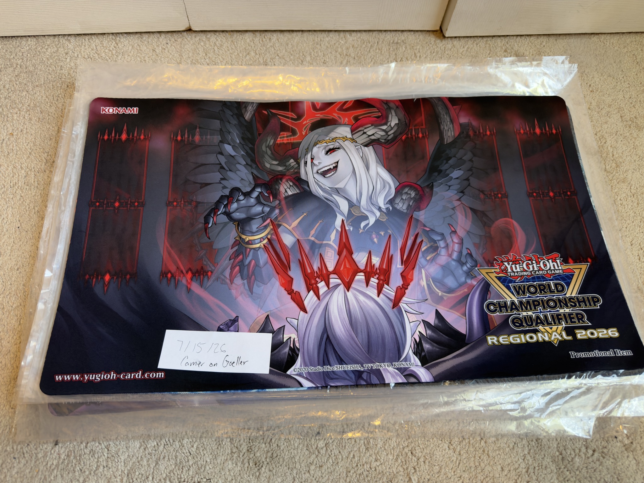 Judge Playmat 2018 / Europe Source: Silver-cards
