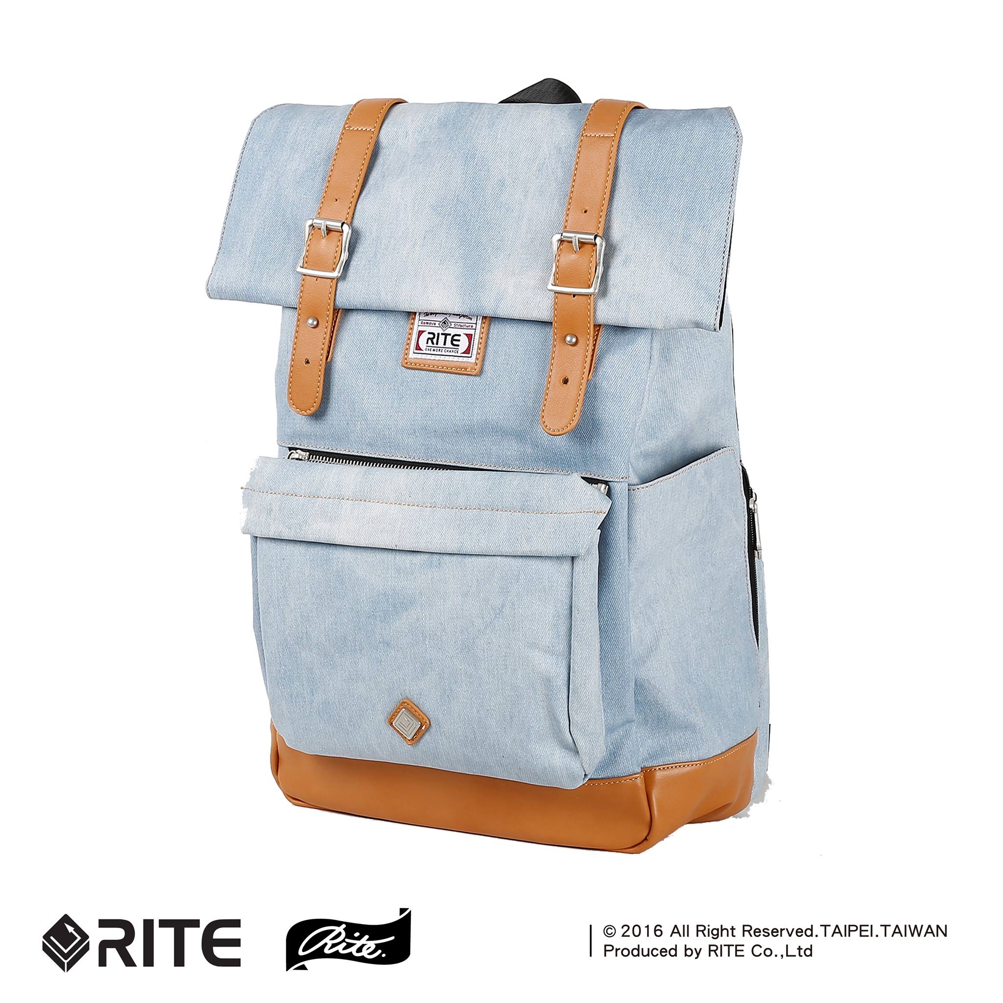 RITE - \ 飛行包 淺牛仔 \ 工作能與興趣相投是幸福的，...