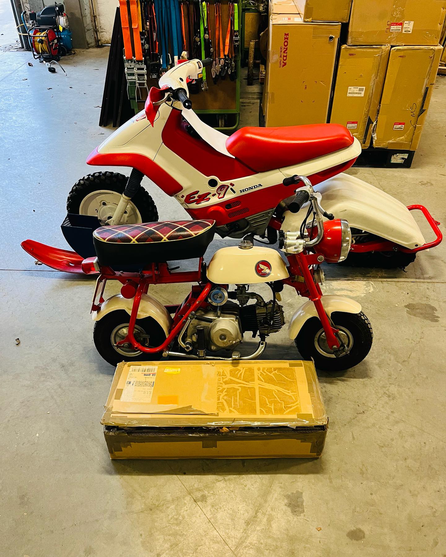 Nice for winter season, this Honda EZ-9 Snow that's on auction in