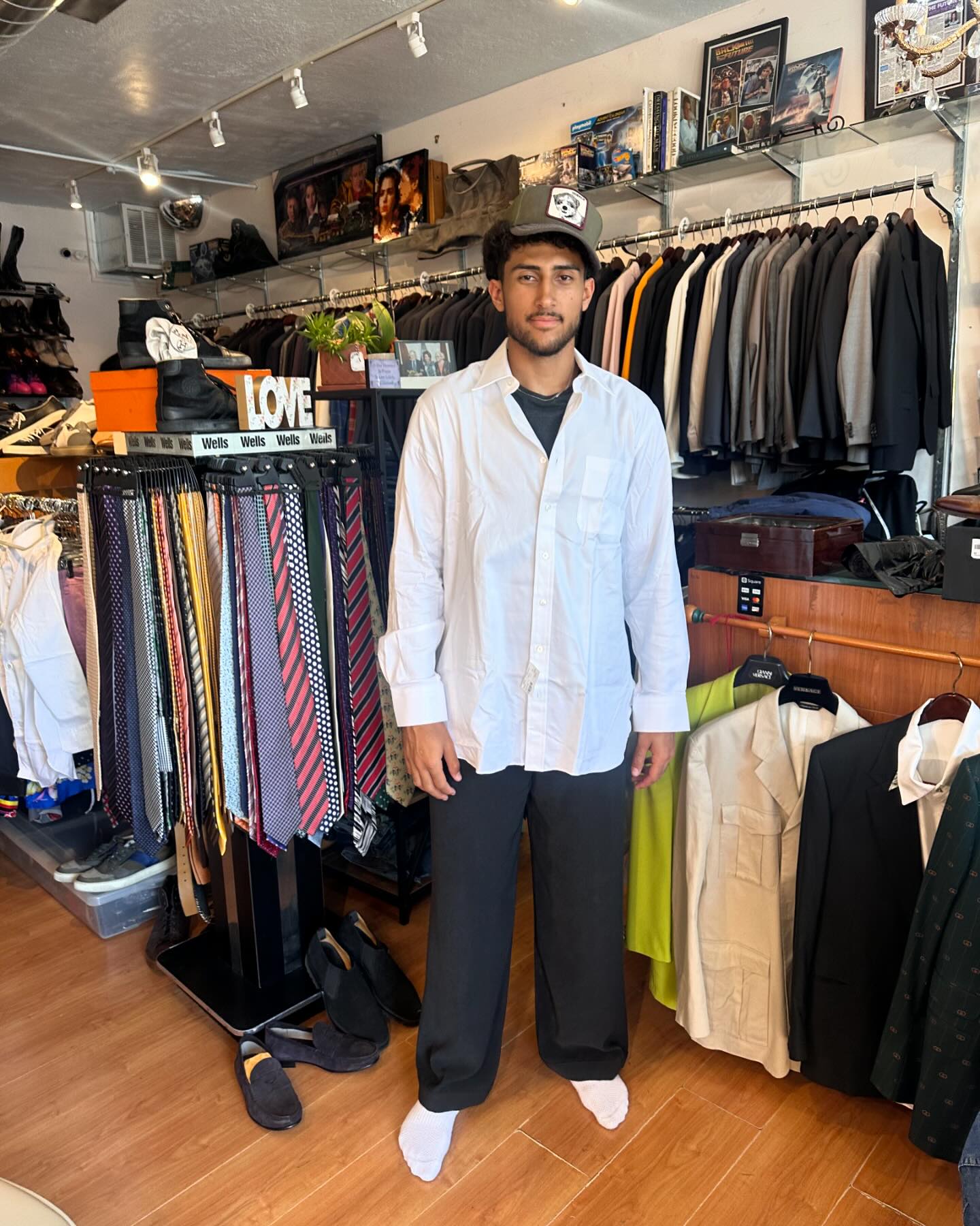 My store Armani Wells is for men of all ages! Of course also women 