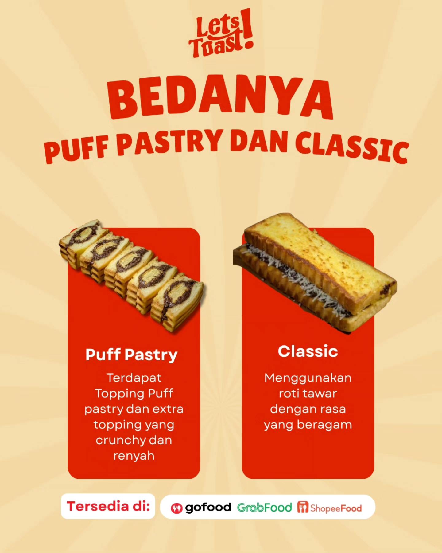 LET'S - Team Puff Pastry atau Team Classic, nih? 👀 Buat yang masih ...
