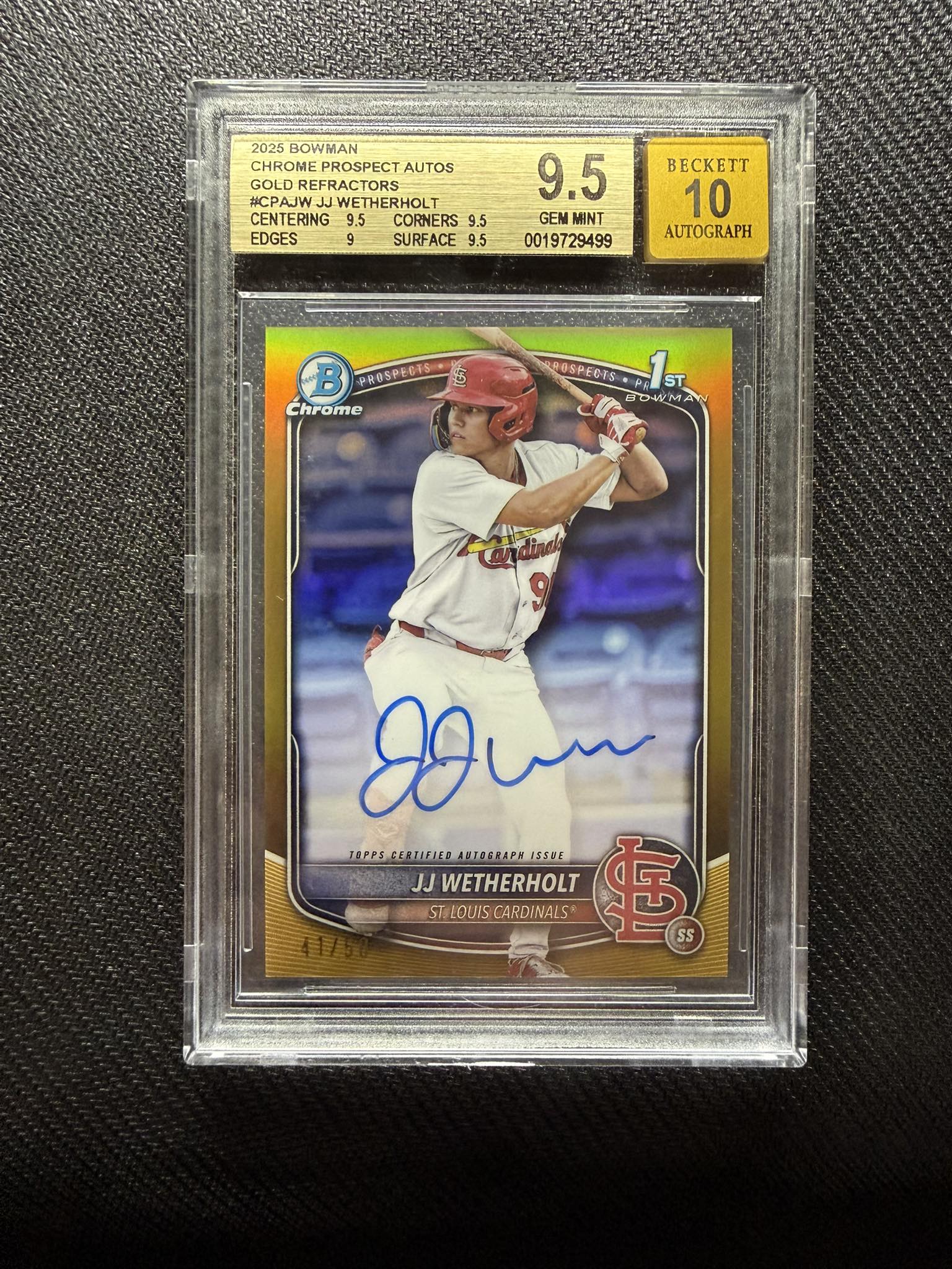 RECORD SALE: We just sold this 2025 JJ Wetherholt Bowman Chrome 