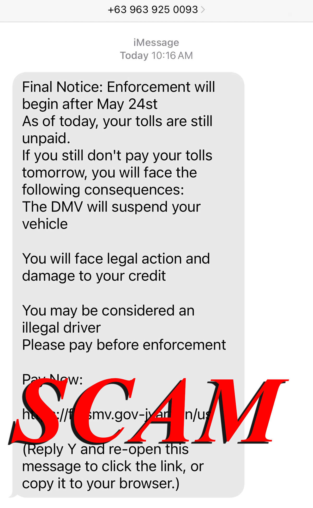 This is a common text scam... - Key West Police Department | Facebook