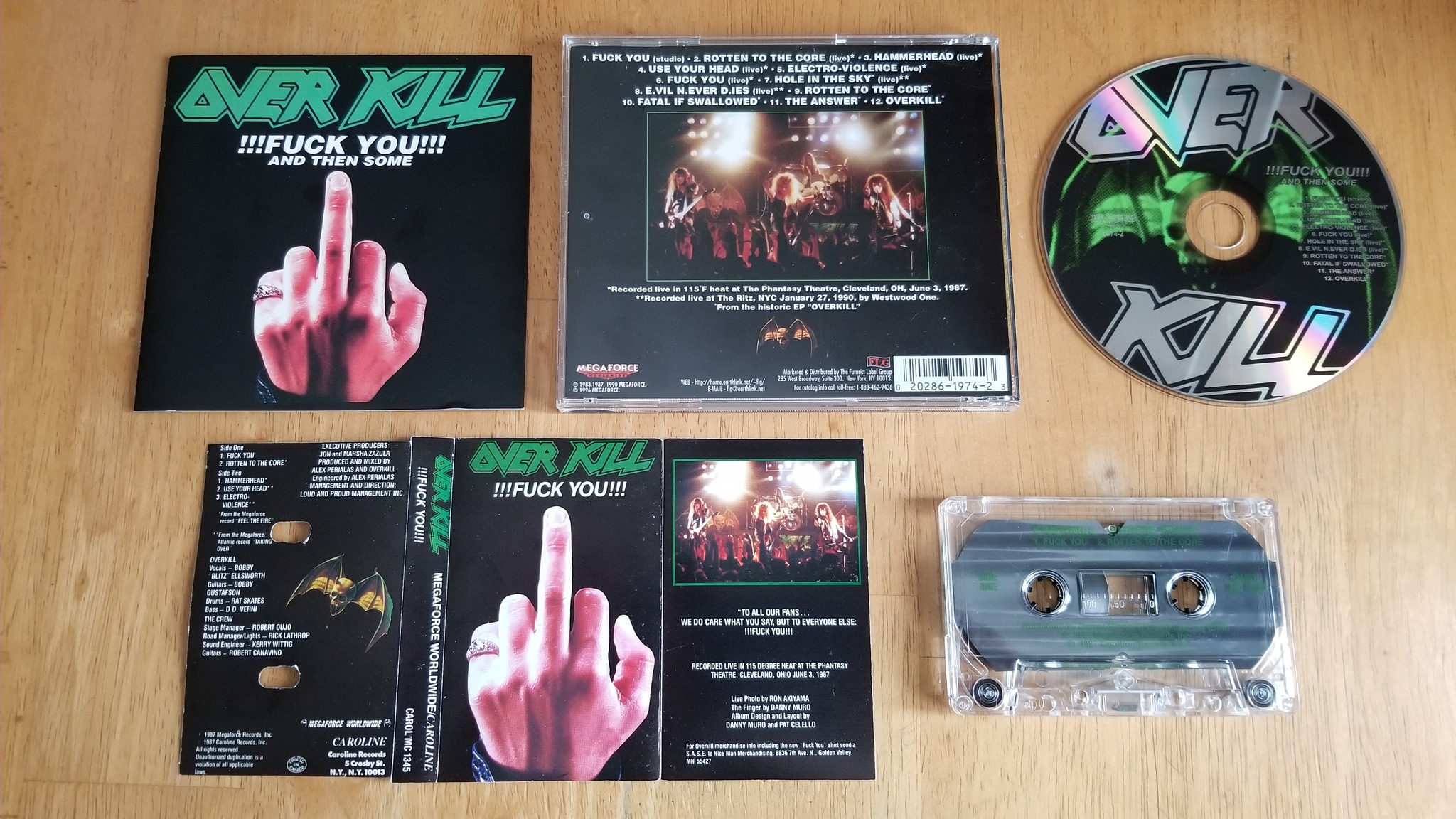 Overkill - !!!Fuck You!!! Released on Nov. 28, 1987 🇺🇸 The