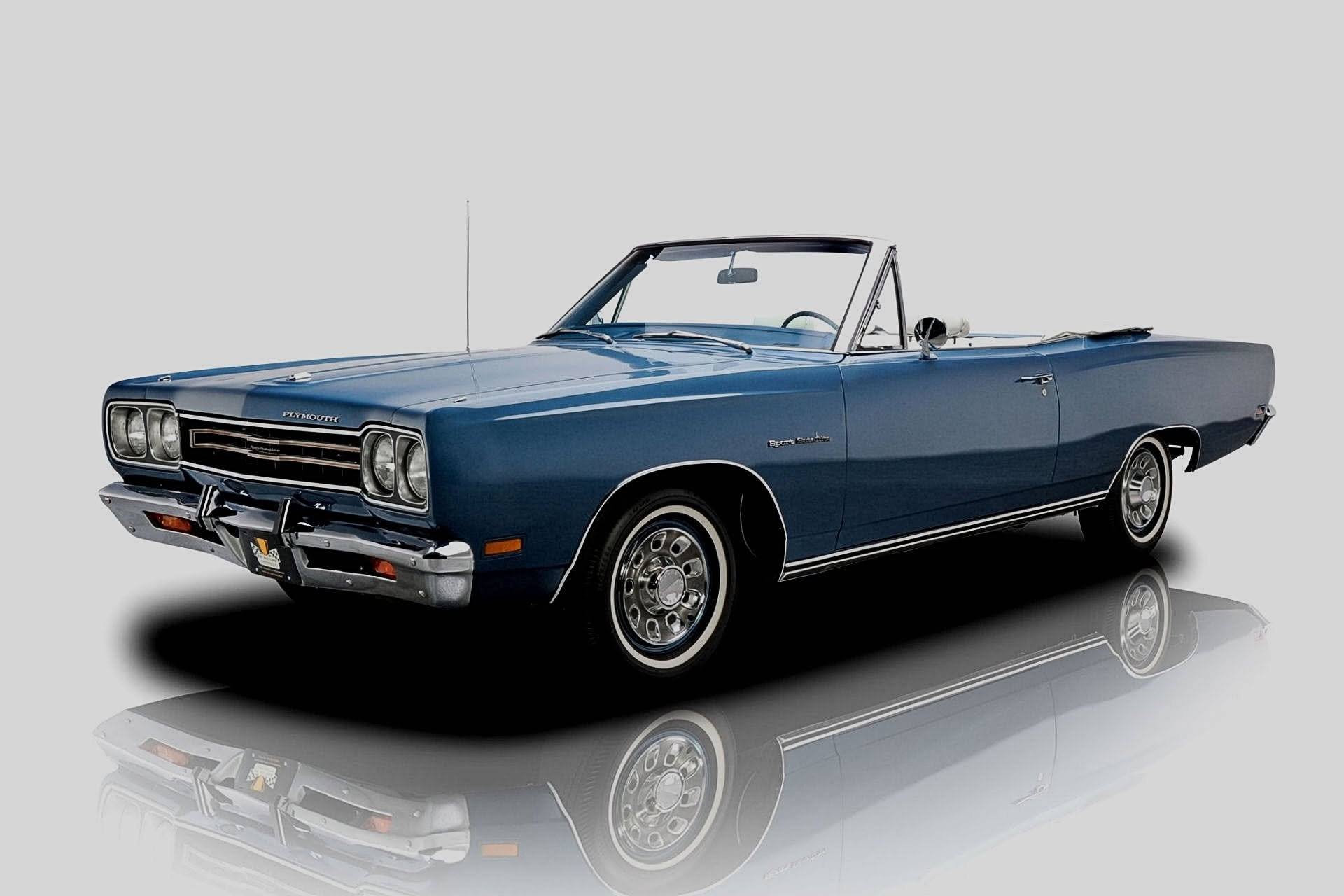 This 1969 Plymouth Sport Satellite comes equipped with a 383ci V8