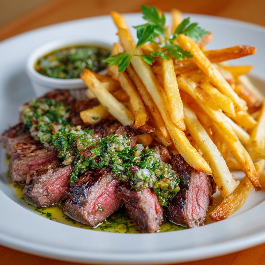 Ta - Steak-Frites au Chimichurri Temps de cuisson : 30 minutes ...