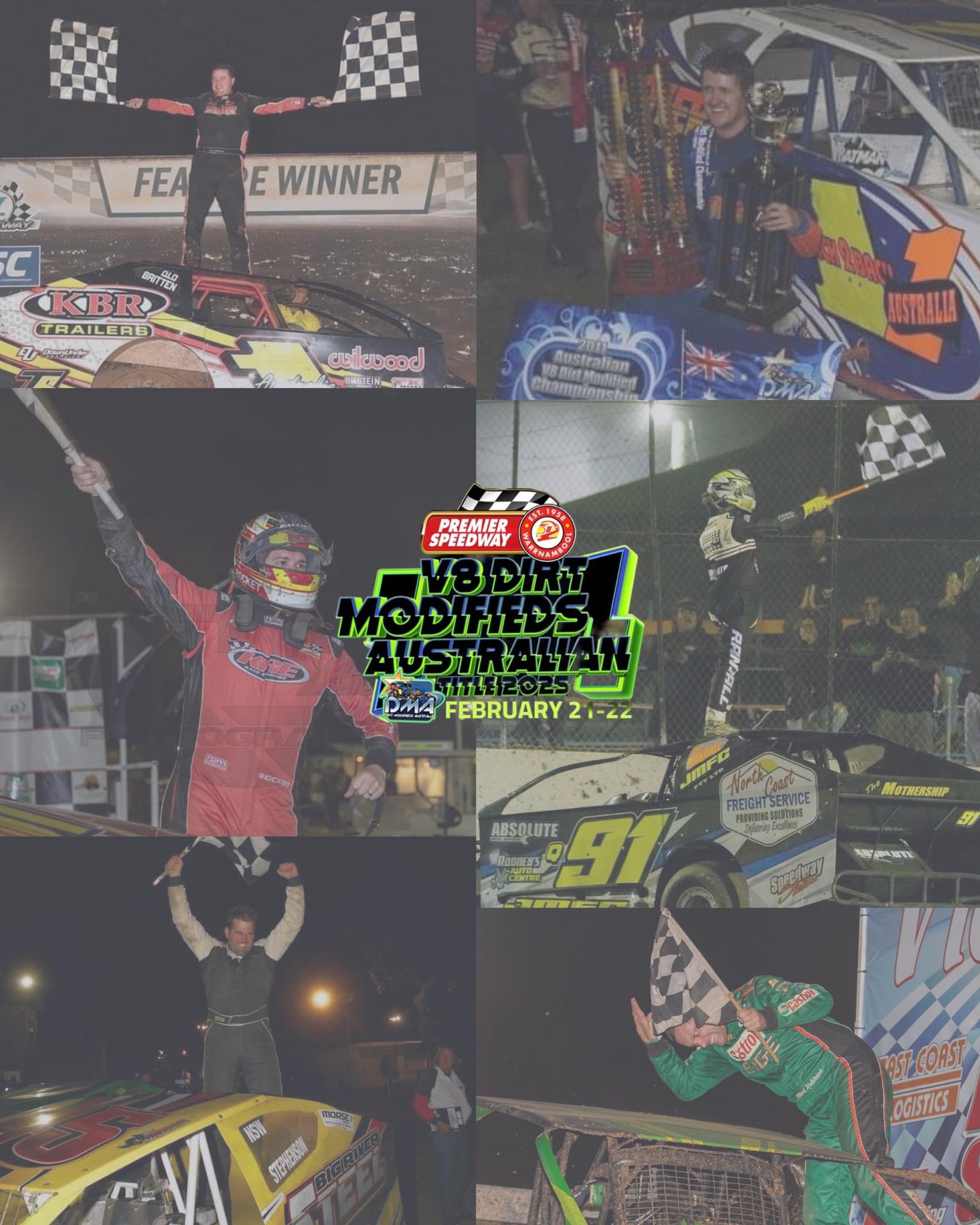 2025 AUSTRALIAN V8 DIRT MODIFIED... - DMA V8 Dirt Modifieds | Facebook