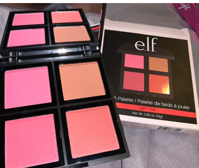 Msj Style E L F Blush Palette Light 4 Color Mirror Facebook