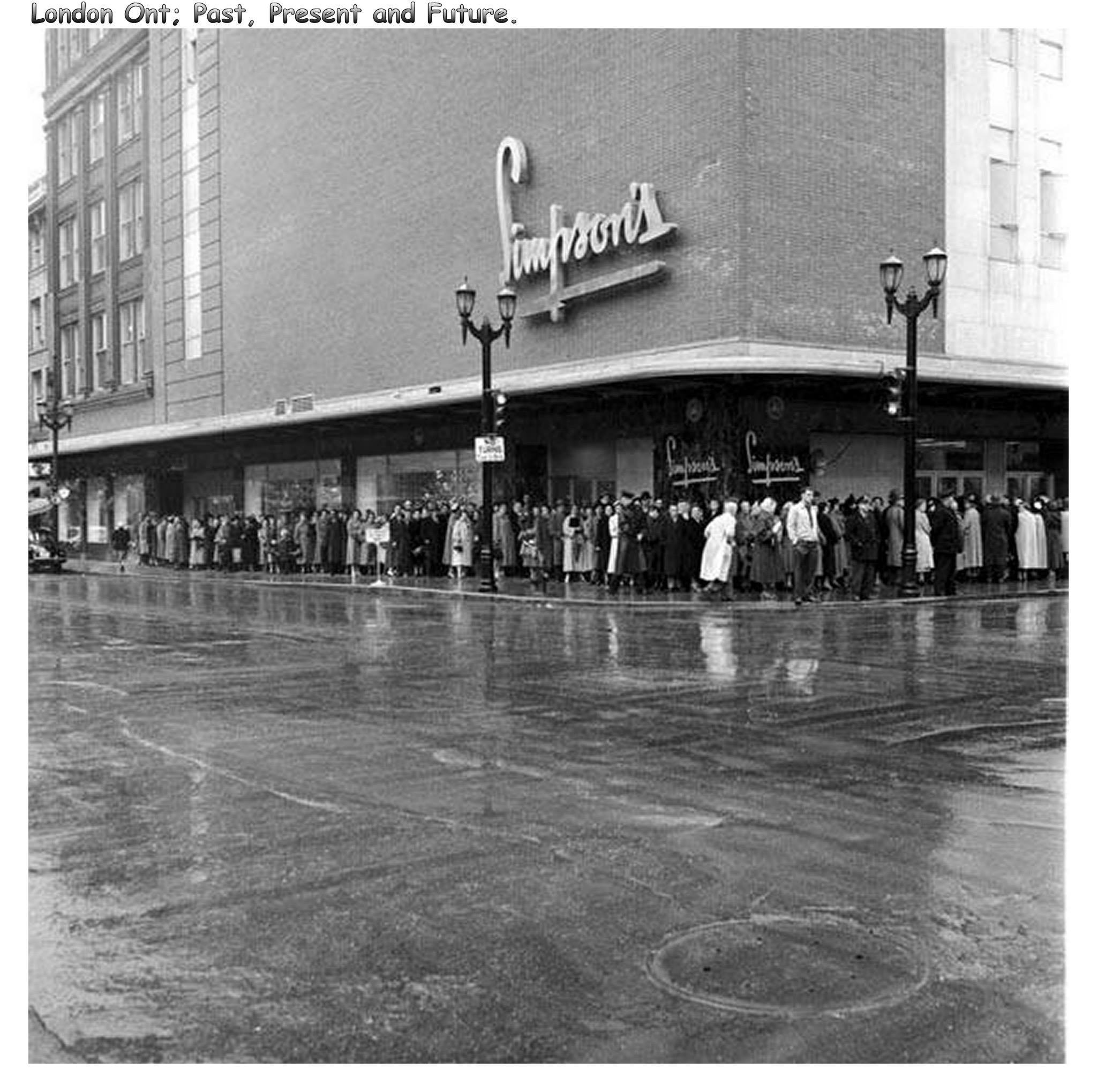 London History - Simpson’s Department Store officially... | Facebook