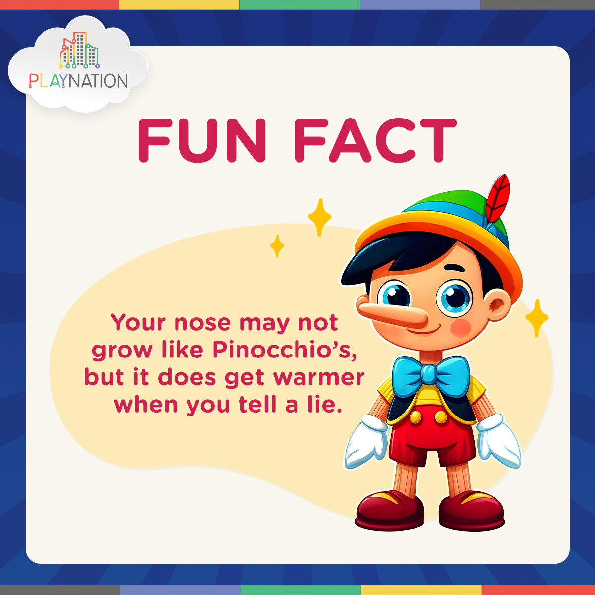 Playnation - 🤥 FUN FACT SUNDAY 🤥 Your nose may not grow... | Facebook