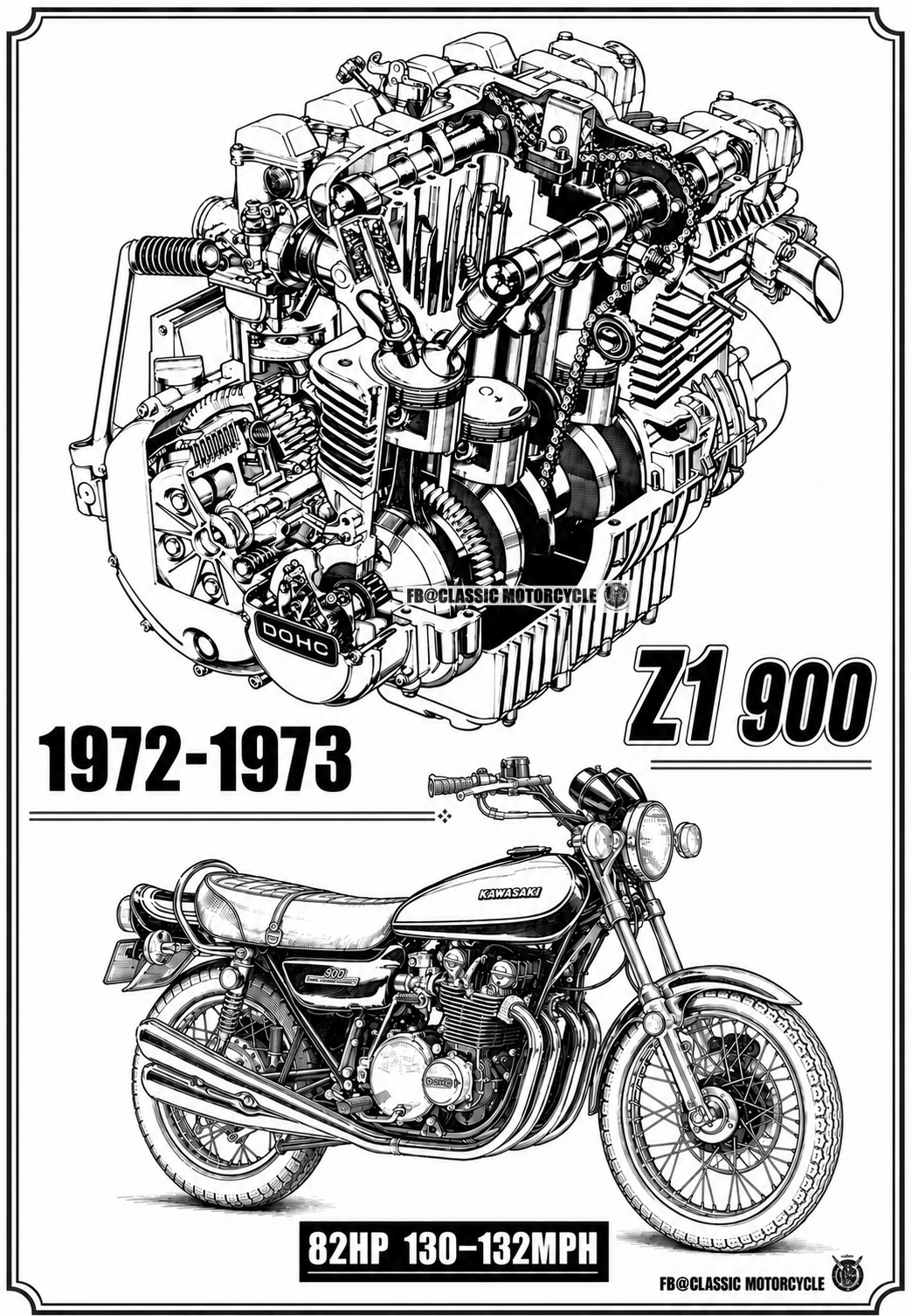 It's basically got a ZX-10 engine in it! Kawasaki is very proud of