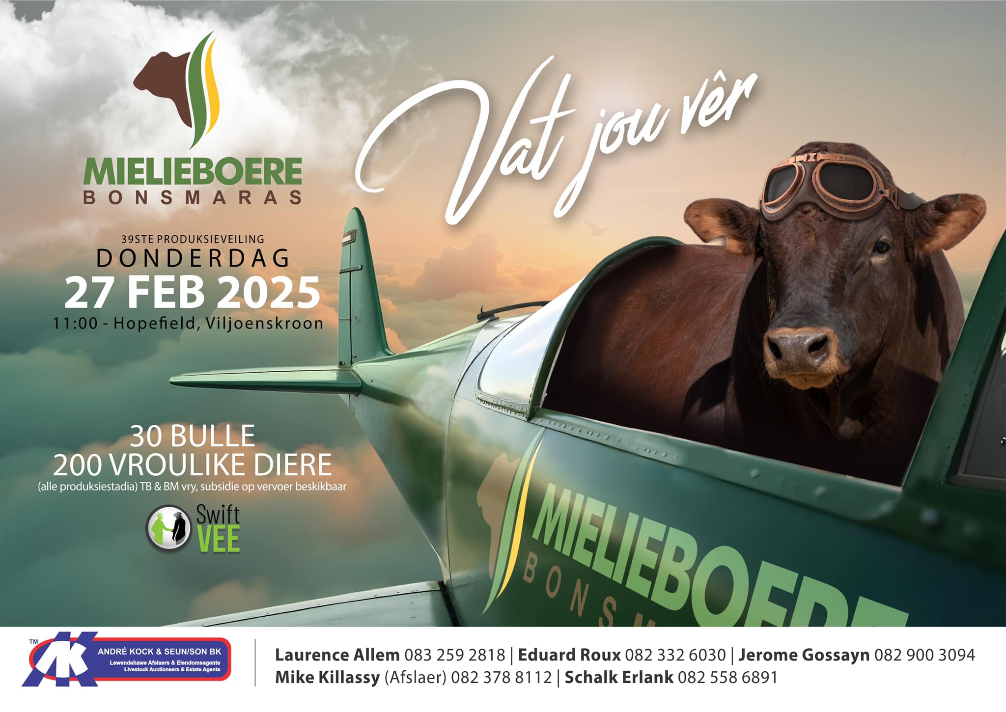 Mielieboere Bonsmaras
