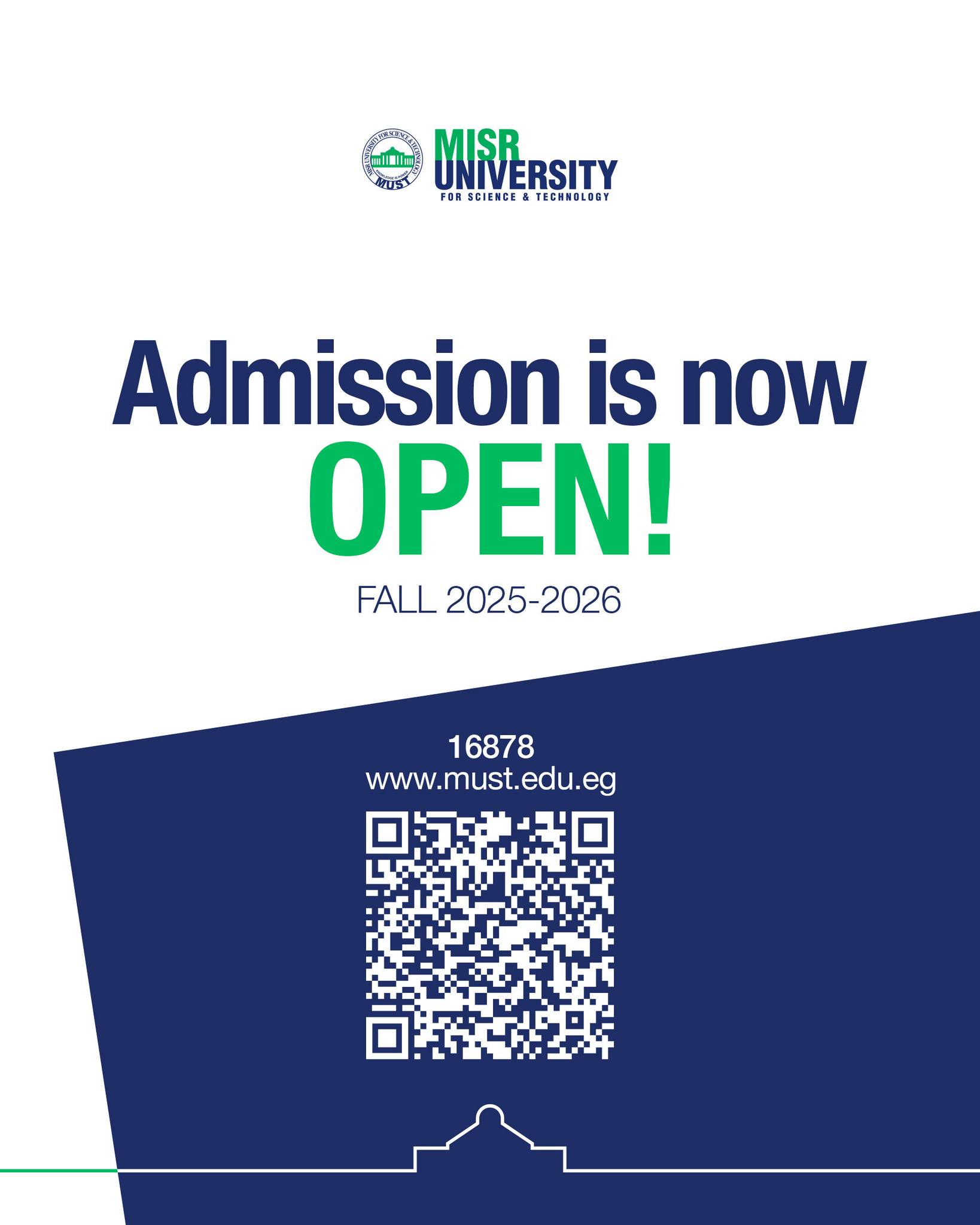 Admission is... - Misr University For Science and Technology | Facebook
