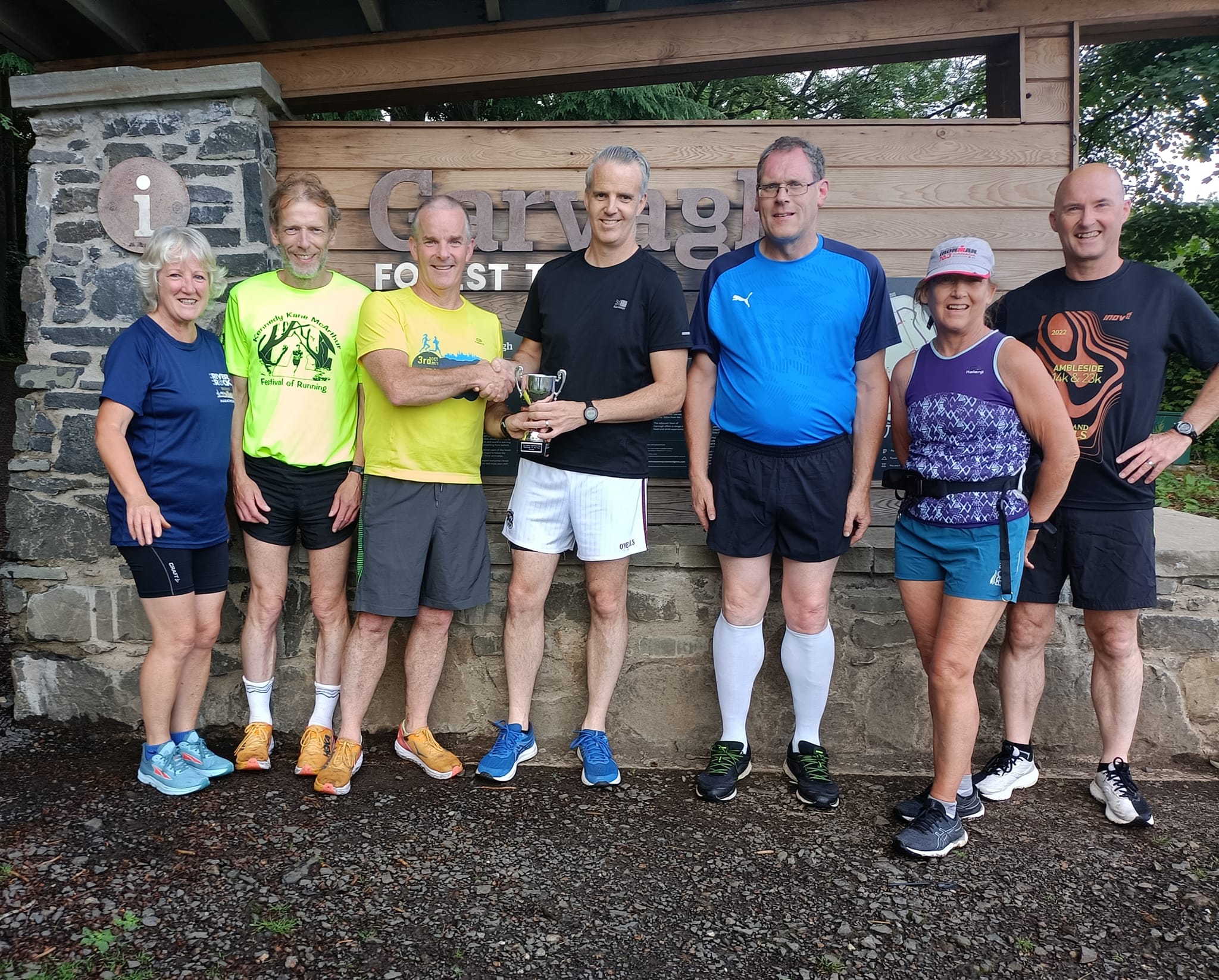 It was a pleasure presenting... - Springwell Running Club