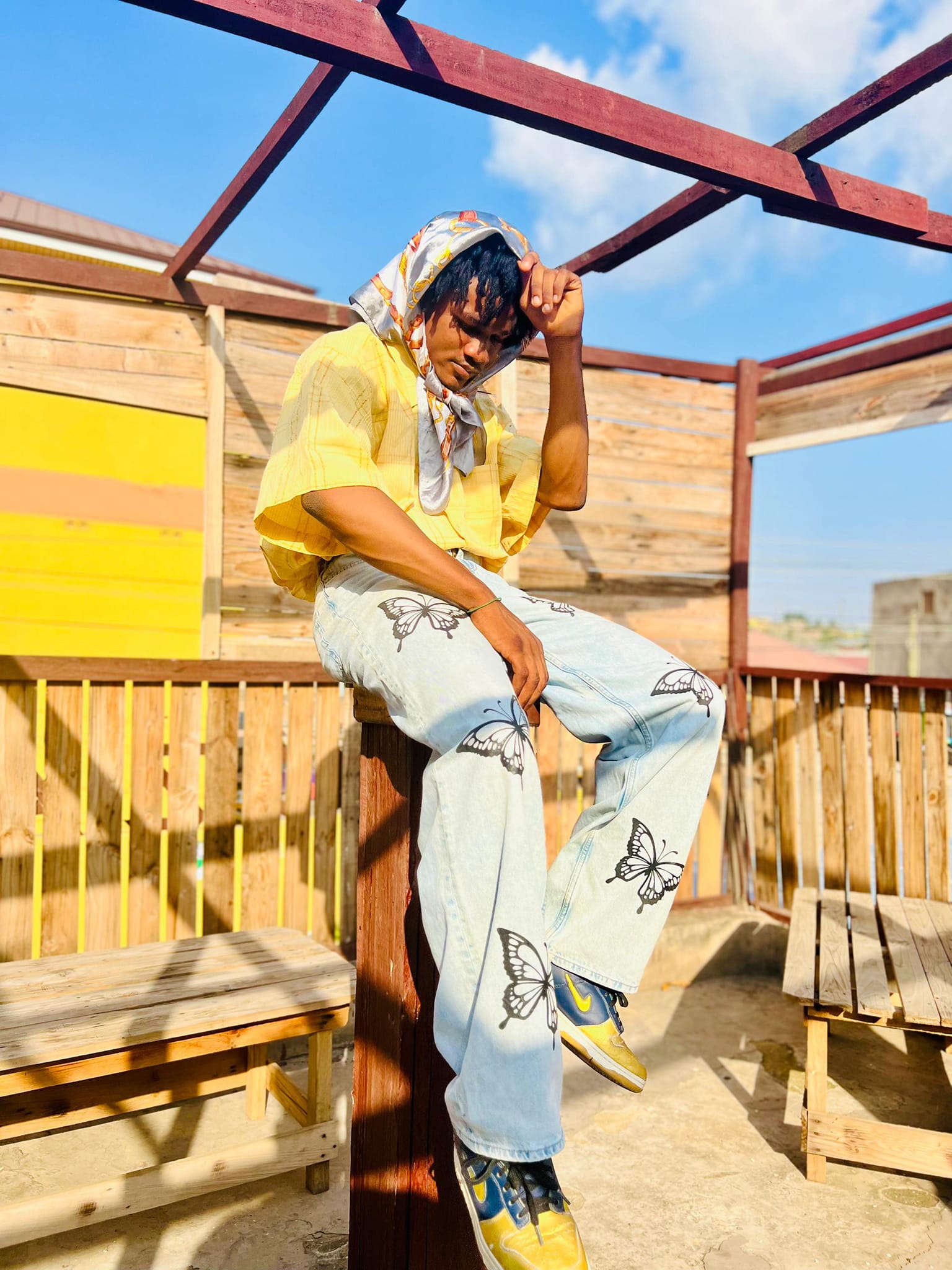 Kojo Lap is stealing the spotlight with a fashion storm in the 
