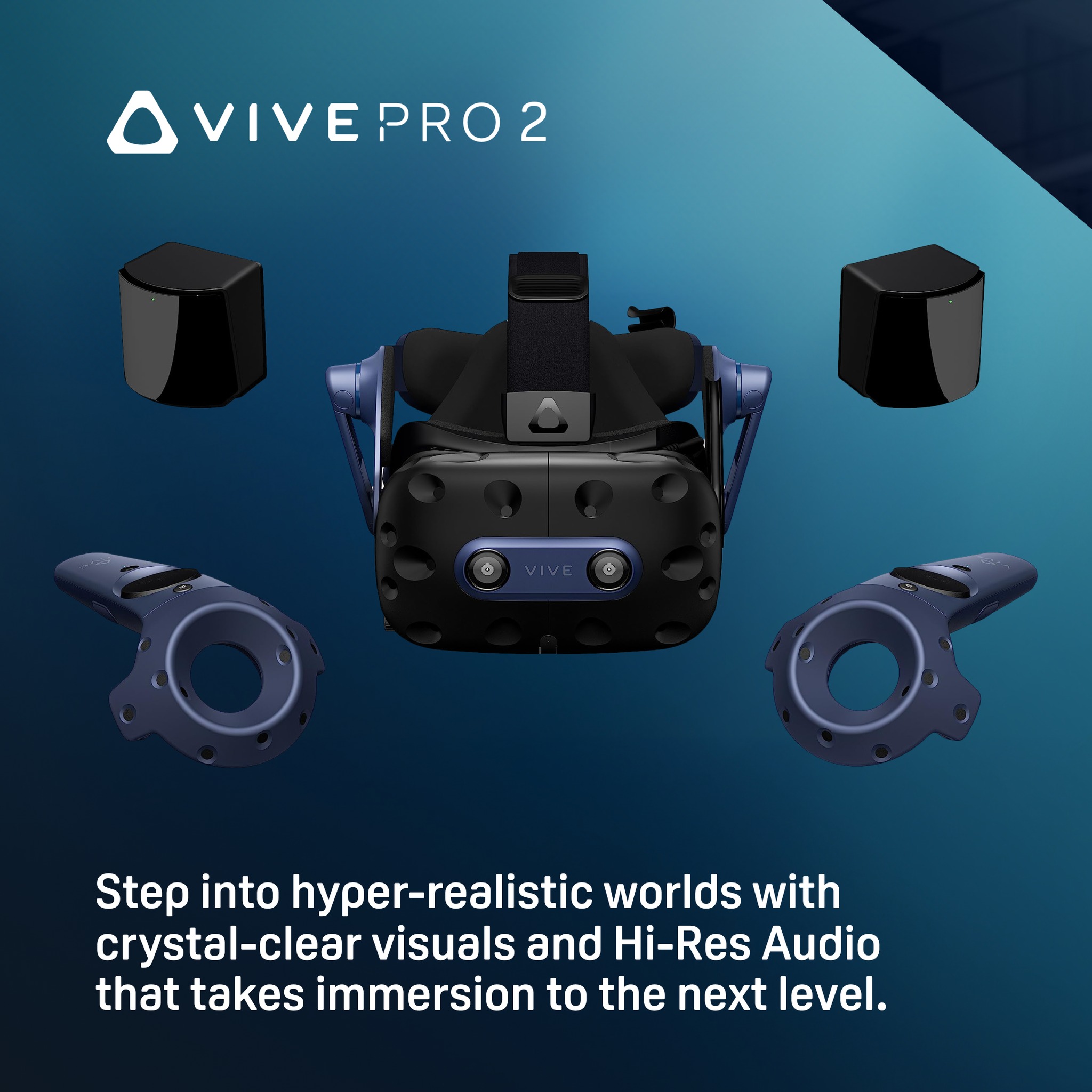 HTC Vive Pro スターターキット 最高のVR体験をお求めやすく!「VIVE
