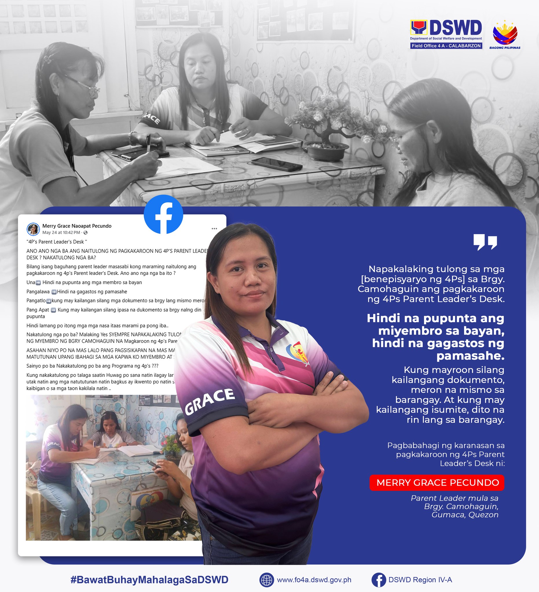 DSWD - Sa bayan ng Gumaca, Quezon, katuwang ng mga 4Ps Municipal Links ...