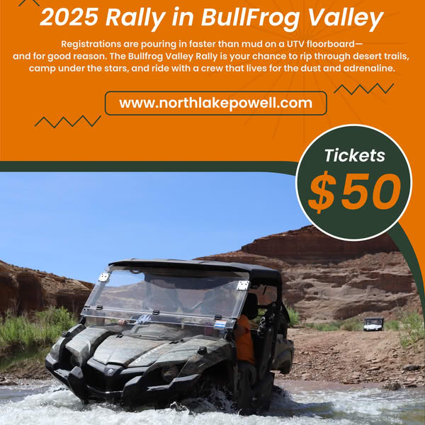 UT/AZ - Registration for the Bullfrog Valley Rally is officially OPEN ...