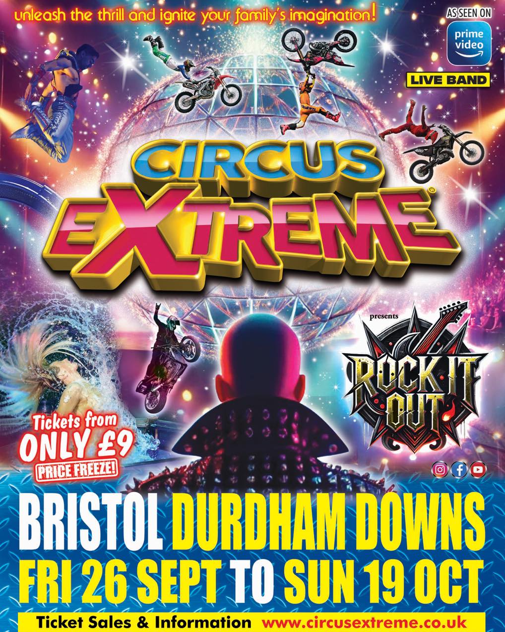 Circus EXTREME® presents: “Rock It Out” – the ultimate fusion of