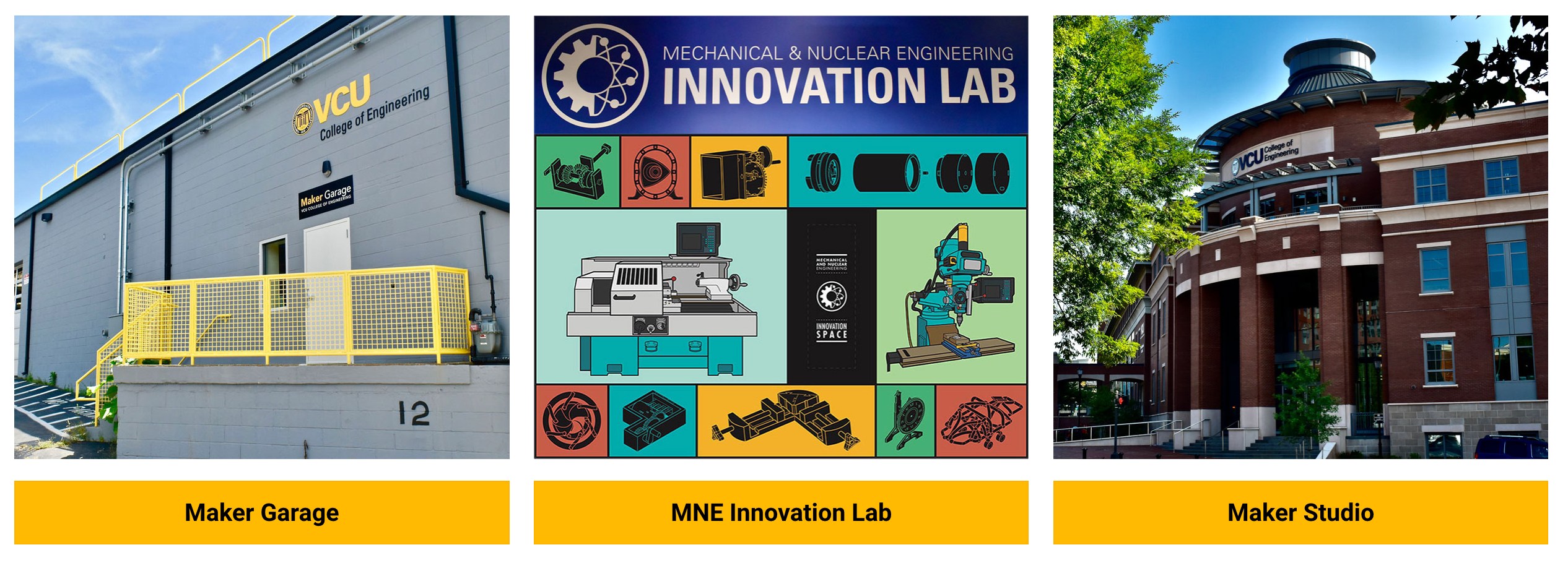 VCU College of Engineering Makerspaces | Richmond VA