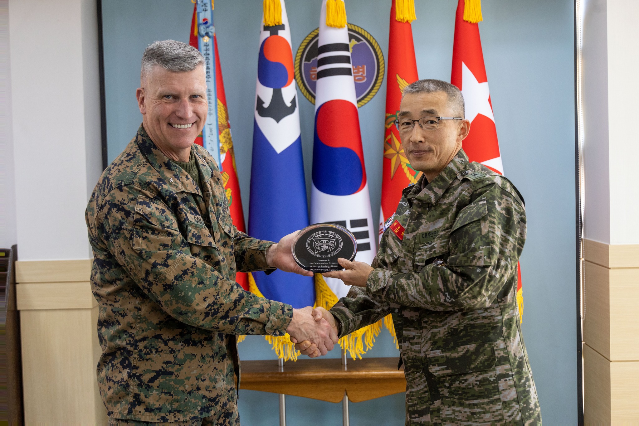 Pacific - U.S. Marine Corps Brig. Gen. Kevin Collins, commanding ...
